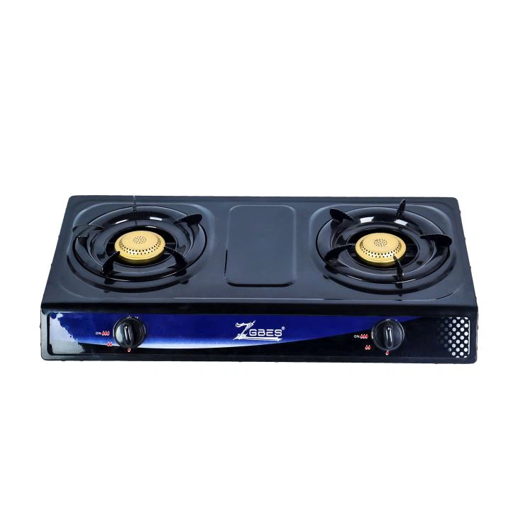 2 Burners Stainless Steel,gas Stove/cooker With Suprior Fire