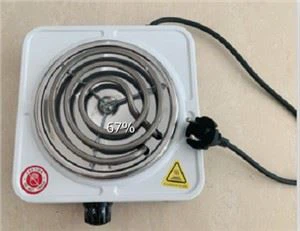 Kompor Elektrik 1000W Dengan Tiub Tunggal